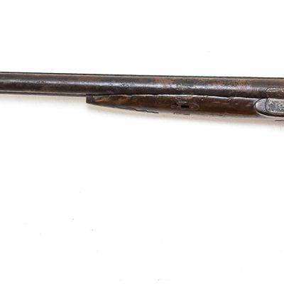 GOBERT AINE ET VERNEY JNE A LYON FRENCH SIDE-BY-SIDE PERCUSSION SHOTGUN, MID-19TH CENTURY