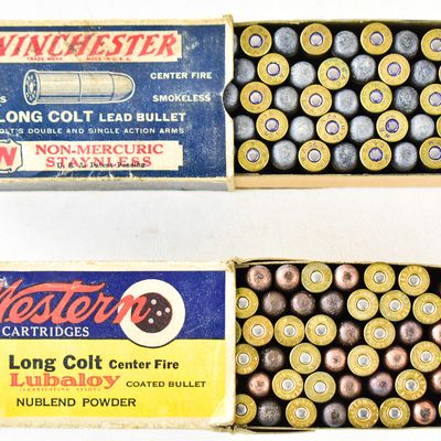 105 ROUNDS OF .41 LONG COLT BY WINCHESTER & WESTERN IN BOXES