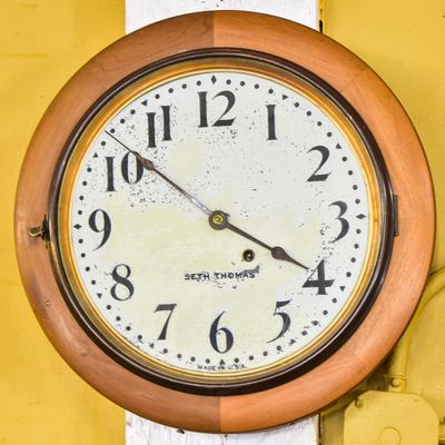 SETH THOMAS RAILROAD STATION 30 DAY CLOCK