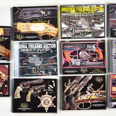 11 ROCK ISLAND ARMORY FIREARM AUCTION CATALOGS FROM 2017