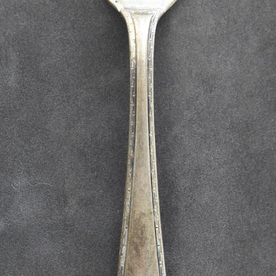 ADOLF HITLER .800 SILVER FORMAL PATTERN DINNER FORK