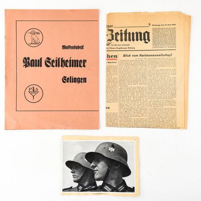 GERMAN WWII EPHEMERA