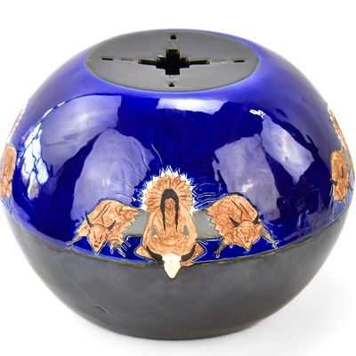 OGLALA LAKOTA RANDELL BLAZE BUFFALO POT