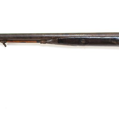 DOUBLE-BARREL PERCUSSION HUNTING SHOTGUN