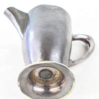 HOTEL SALZBURGER HOF NAZI PARTY SILVER-PLATED CREAMER