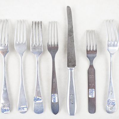 GERMAN HEER WWII SILVERWARE ASSORTMENT