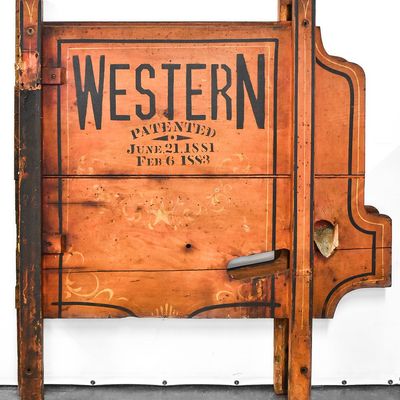"WESTERN" SEAT CLEANER MACHINE SIDE PANEL