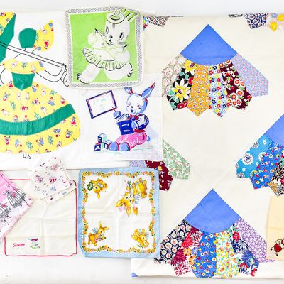 CHILDREN'S HANDKERCHIEFS & PATCHWORK QUILTS