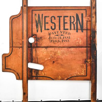 "WESTERN" SEAT CLEANER MACHINE SIDE PANEL