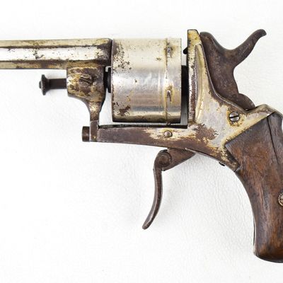 BELGIAN POCKET 7MM PINFIRE REVOLVER