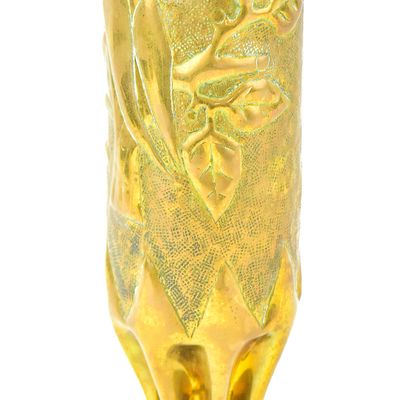 WORLD WAR 1 BRASS TRENCH ART
