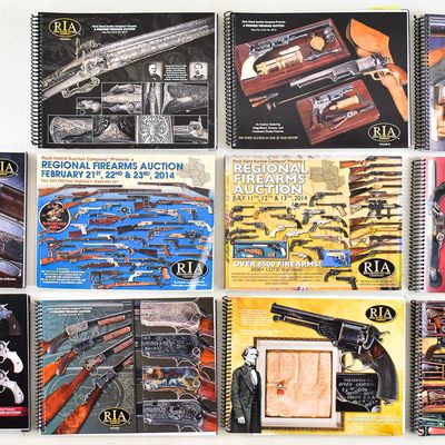11 ROCK ISLAND ARMORY FIREARM AUCTION CATALOGS FROM 2014