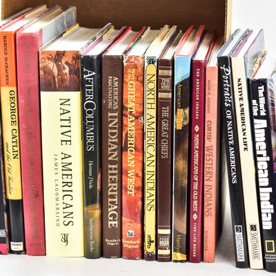 16 ASSORTED BOOKS ON NATIVE AMERICAN HISTORY, ART & THE AMERICAN WEST