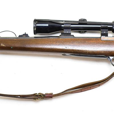 FIREARMS INTERNATIONAL CORPORATION .308 NORMA MAGNUM BOLT-ACTION RIFLE W/ BUSHNELL 3X-9X SCOPE