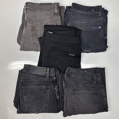 Sale Photo Thumbnail #309: Lot of 5 Women Designer Denim and Pants Pistola Sanctuary 7 For All Mankind