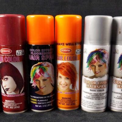 Sale Photo Thumbnail #472: 7 Goodmark Seasonal Visions Hairspray Temp Color