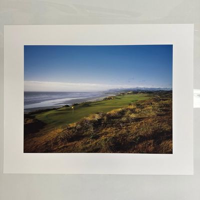 Sale Photo Thumbnail #297: Bandon Dunes Golf Resort Coastal Links View Color Photograph Print Oceanfront Fairway Landscape