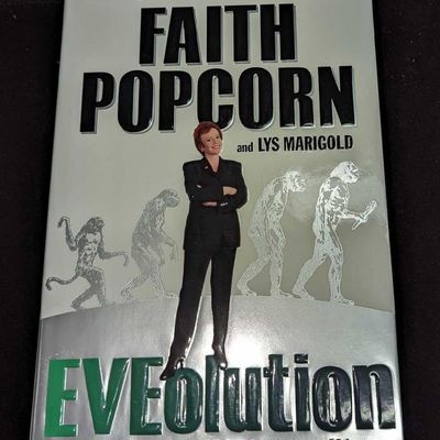Sale Photo Thumbnail #196: Autographed Faith Popcorn EVEolution Hardcover