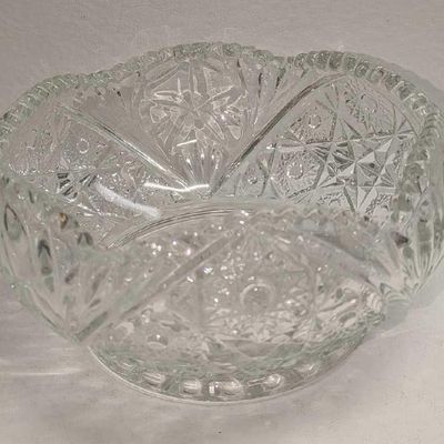 Sale Photo Thumbnail #469: Vintage Smith Glass Cut Glass Bowl