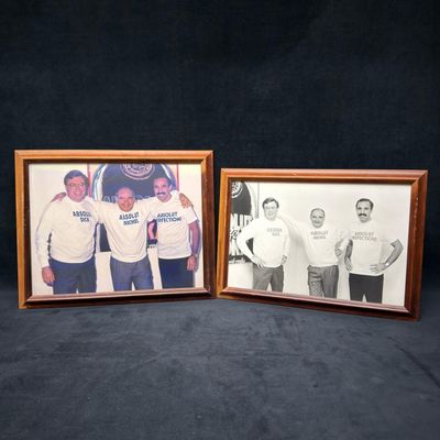 Sale Photo Thumbnail #151: Pair of Framed Michel Roux Absolut Vodka Photographs