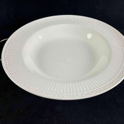 Sale Photo Thumbnail #423: Large Ceramic Bowl with Serving Stand