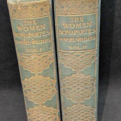Sale Photo Thumbnail #420: Volume 1 & 2 The Women Bonapartes Hardcover Books
