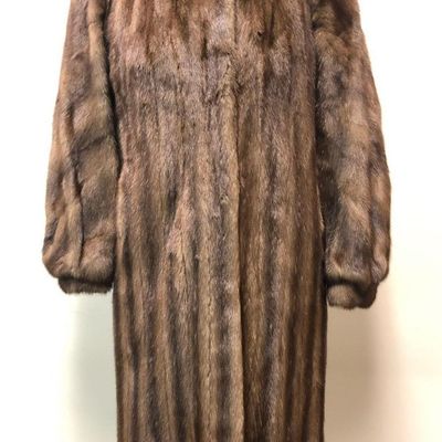 Mink Fur Coat Full Length Autumn Haze Pavlis
