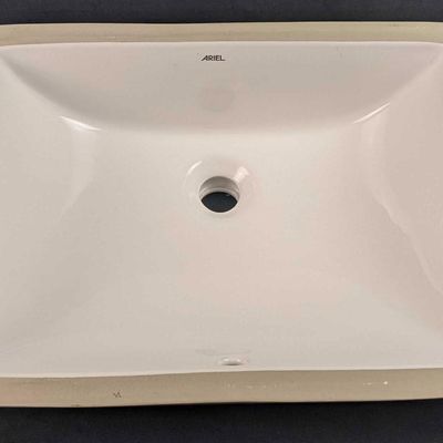Sale Photo Thumbnail #473: Ariel 20 5/8" x 14 3/4" White Undermount Porcelain Sink