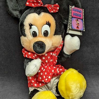 Sale Photo Thumbnail #425: Vintage Classic Theme Park Disney Minnie Mouse Plush