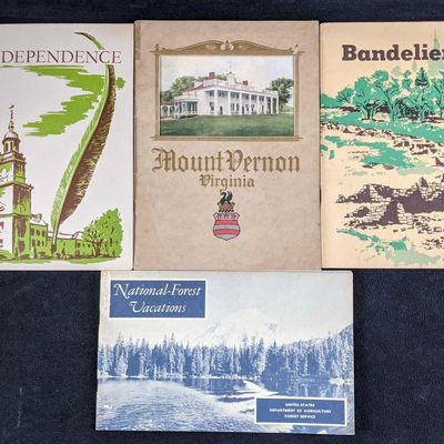 Sale Photo Thumbnail #237: Vintage Historical National Land Mark Booklets