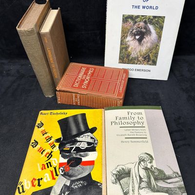 Assorted Foreign Language And Literary Reference Books Collection