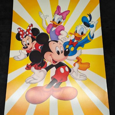 Sale Photo Thumbnail #170: Disney Mickey Mouse Minnie Donald Daisy Poster