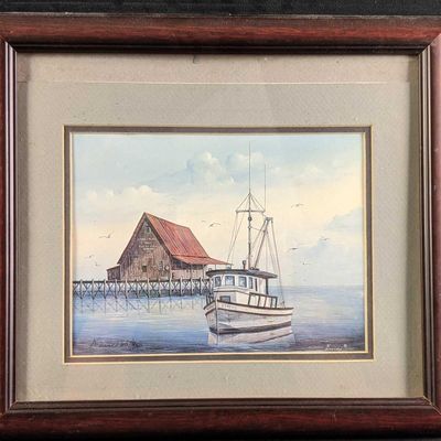 Sale Photo Thumbnail #346: Limited Edition Framed Art Print Signed and Numbered