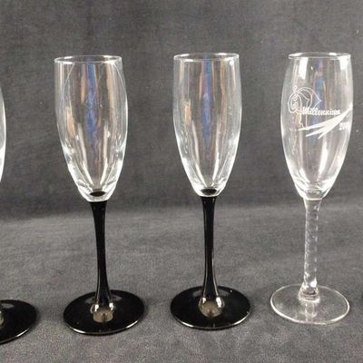 Sale Photo Thumbnail #460: Champagne Flute Disney Cruise Year 2000