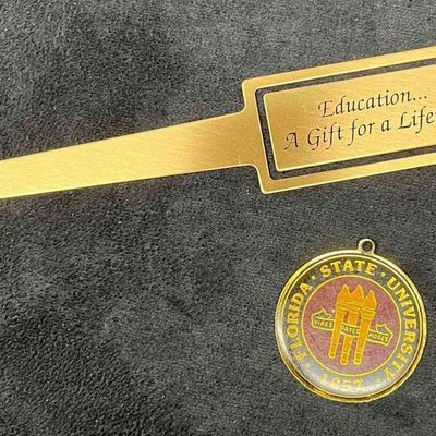 Sale Photo Thumbnail #211: FSU Education Small Bundle Pendant & Book Mark