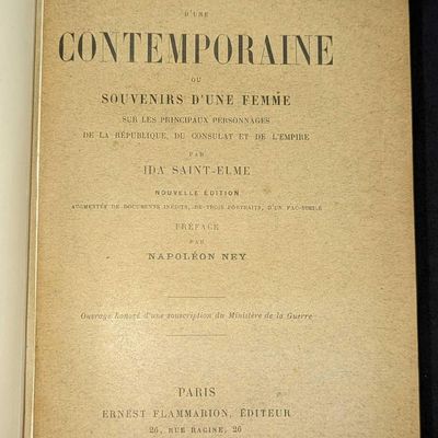 Sale Photo Thumbnail #273: Memoires D'une Contemporaine Ou Souvenirs D'une Femme