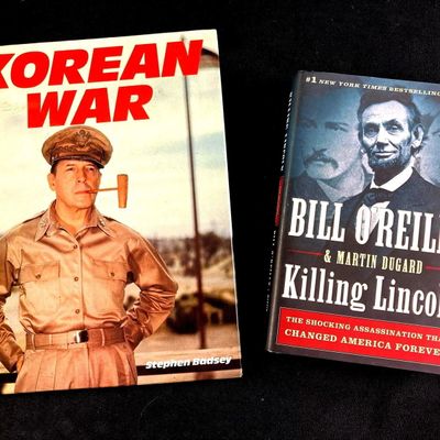 Sale Photo Thumbnail #399: (2) Military History Books Korean War & Killing Lincoln