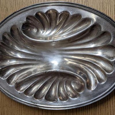 Sale Photo Thumbnail #201: Apollo Silverplated Asparagus Serving Platter