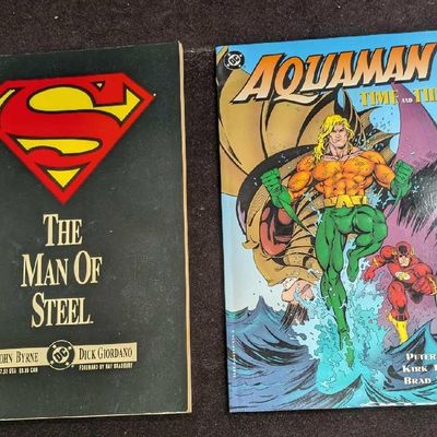 Sale Photo Thumbnail #114: Superman And Aquaman Softcover Comic Book Collections