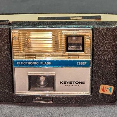 Vintage Keystone Eletronic Flash 725EF Camera