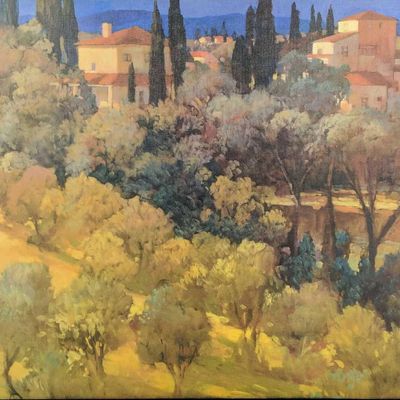 Sale Photo Thumbnail #482: Giclee Canvas Florentine Landscape Philip Craig