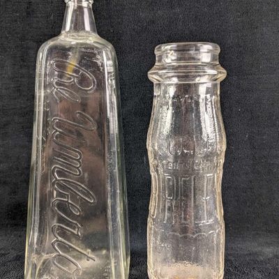 Sale Photo Thumbnail #188: Vintage Glass Bottles