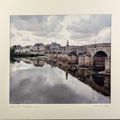 Sale Photo Thumbnail #481: Matted Etta Jean Juge Loire River Photo