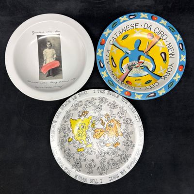 Sale Photo Thumbnail #124: Set of 3 Buon Ricordo America Italian Restaurant Collector Plates