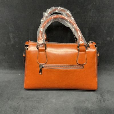 Sale Photo Thumbnail #127: Brown Leather-Style Satchel Handbag