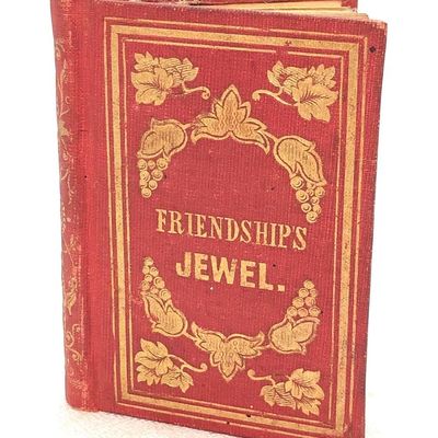 Friendship's Jewel by J.S.A. - 1851 Mini Book