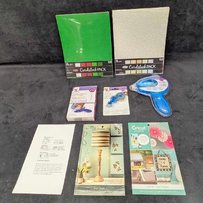 Sale Photo Thumbnail #415: Sealed Xyron Mega Runner Permanent Adhesive Dispenser Refills And Cardstock