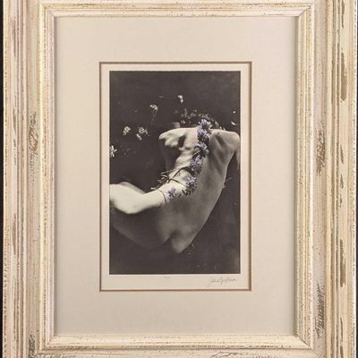 Framed Limited Edition Nude Figure Photo