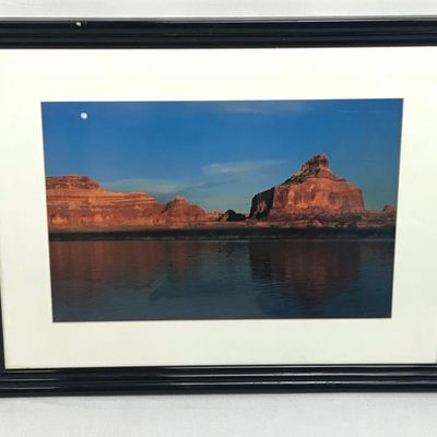 Sale Photo Thumbnail #483: Framed Large Photograph of Lake Powell Glen Canyon Recreation Area