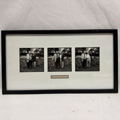 Sale Photo Thumbnail #128: Michel Roux The New Yorker 1994 Framed Photo Triptych
